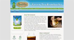 Desktop Screenshot of greenteakombucha.com